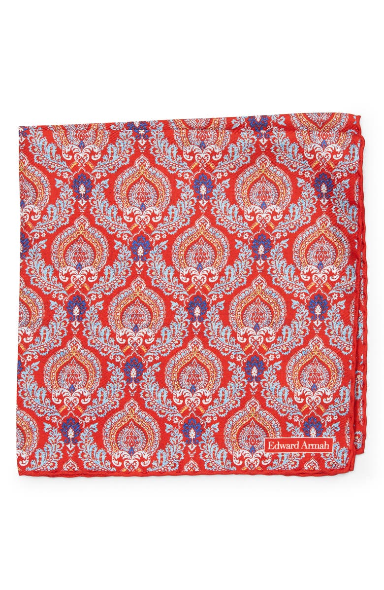 EDWARD ARMAH Pocket Square, Main, color,