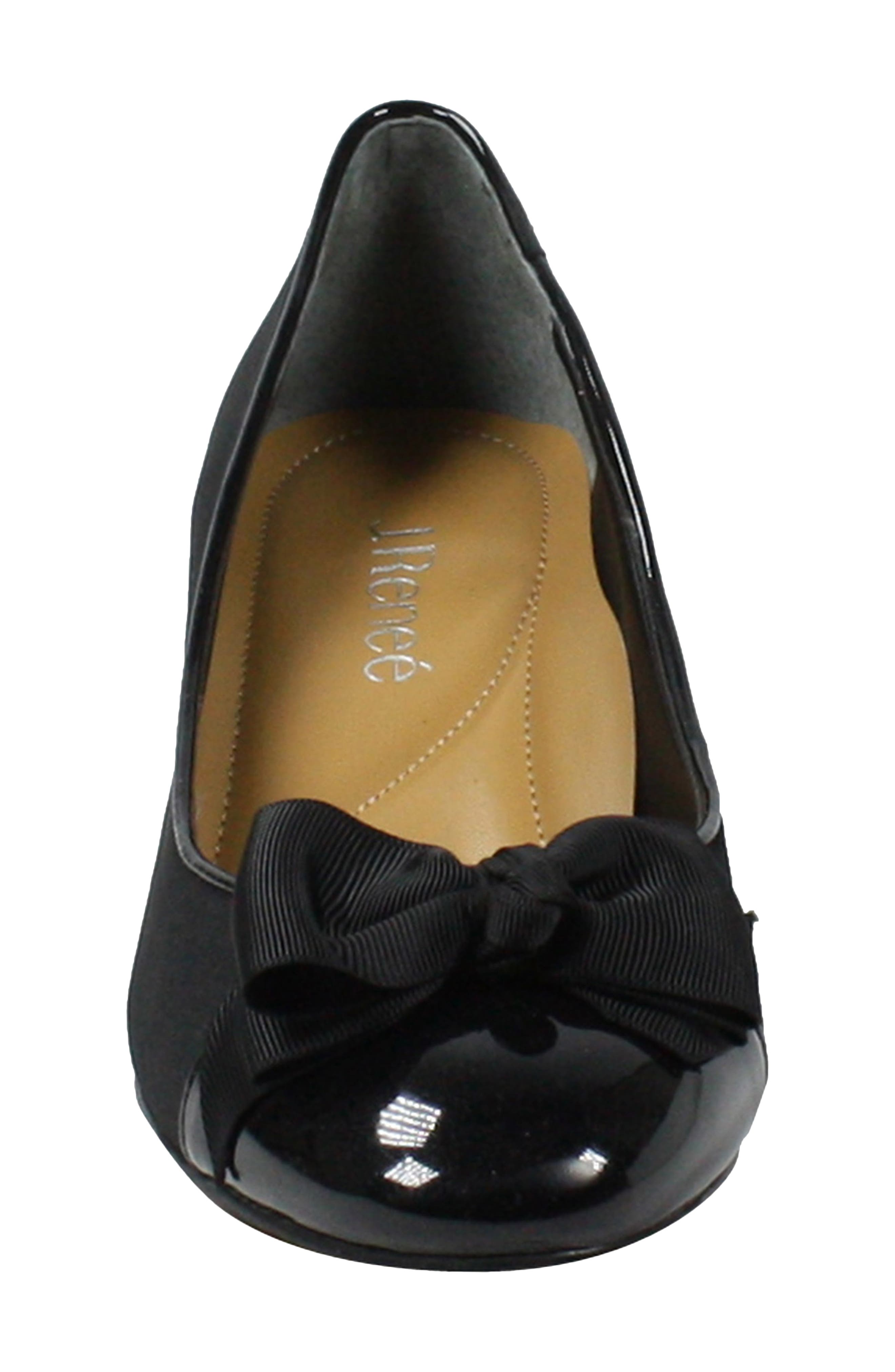 J. Reneé Gelar Bow Cap Toe Pump, Alternate, color, 