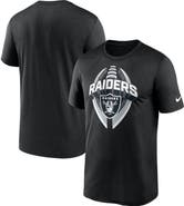 Nike Men's Nike Black Las Vegas Raiders Big & Tall Primetime Legend Icon Performance T-Shirt