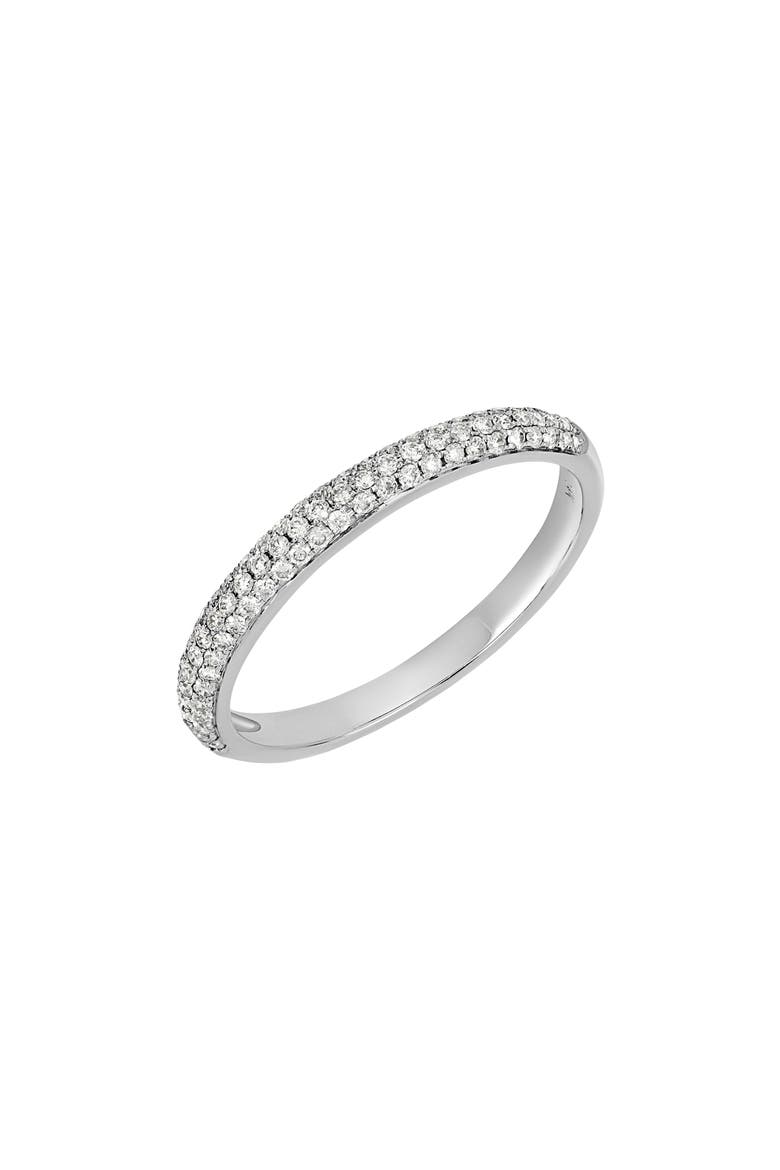 Diamond Stackable Ring - 0.27ct. (Nordstrom Exclusive), Main, color, 14K WHITE GOLD