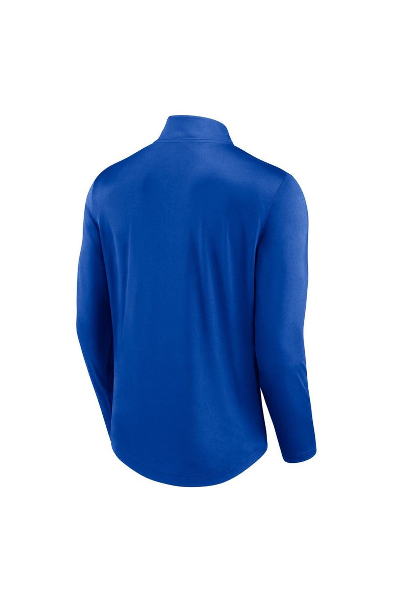 FANATICS Men's Fanatics Branded Royal Los Angeles Rams Tough Minded Quarter-Zip Top, Alternate, color, 