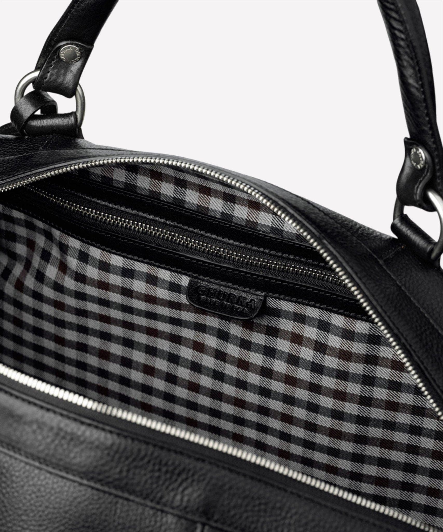 Ghurka Cavalier III No. 98, Alternate, color, Vintage Black Leather