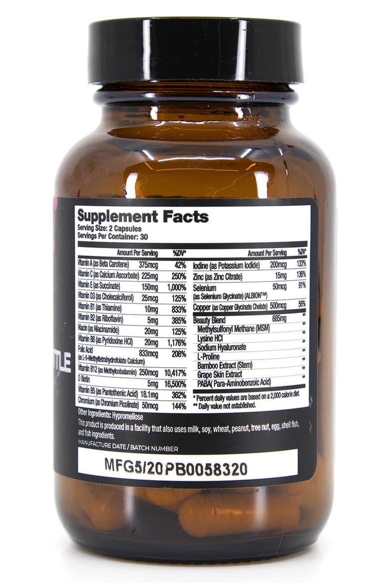 Beauty in a Bottle Food Supplement, Alternate, color, NO COLOR