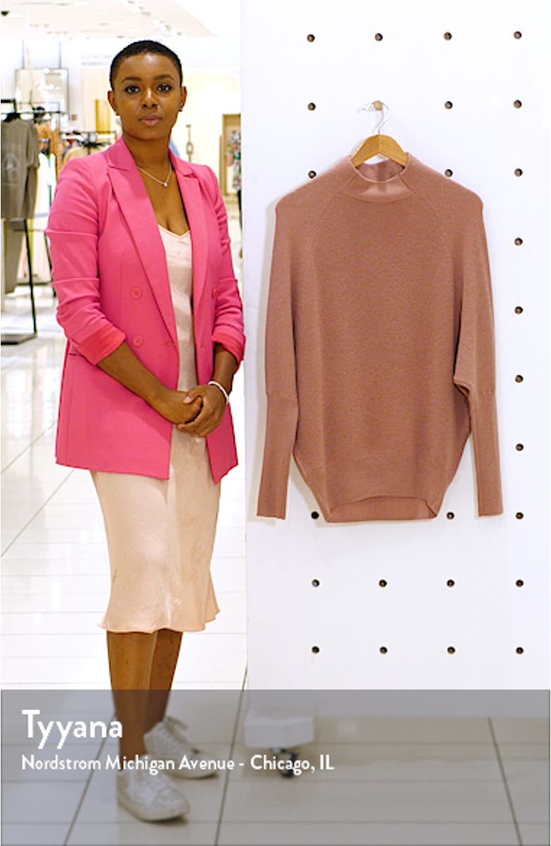 Ridley Funnel Neck Wool & Cashmere Sweater, sales video thumbnail