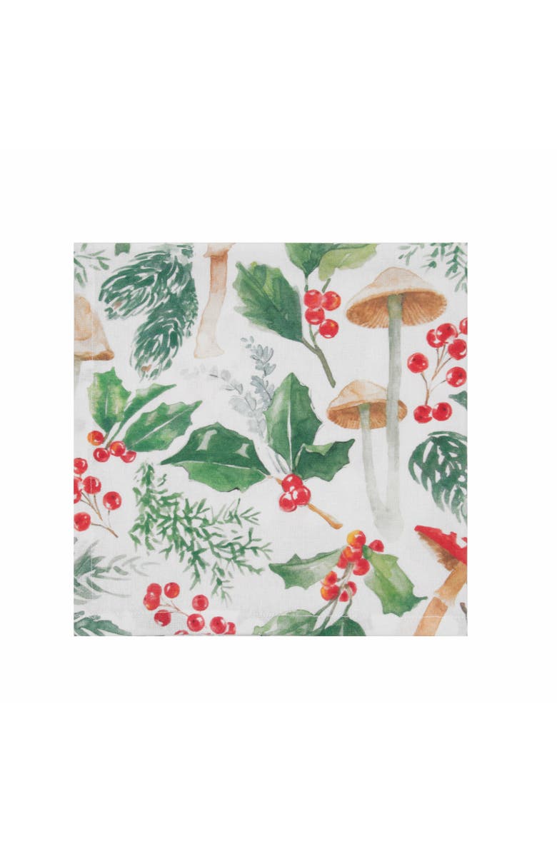 C&F Home Mushroom Meadow Napkins Set of 6, Alternate, color, Beige