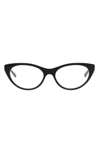 Balenciaga 52mm Cat Eye Optical Glasses In Multi