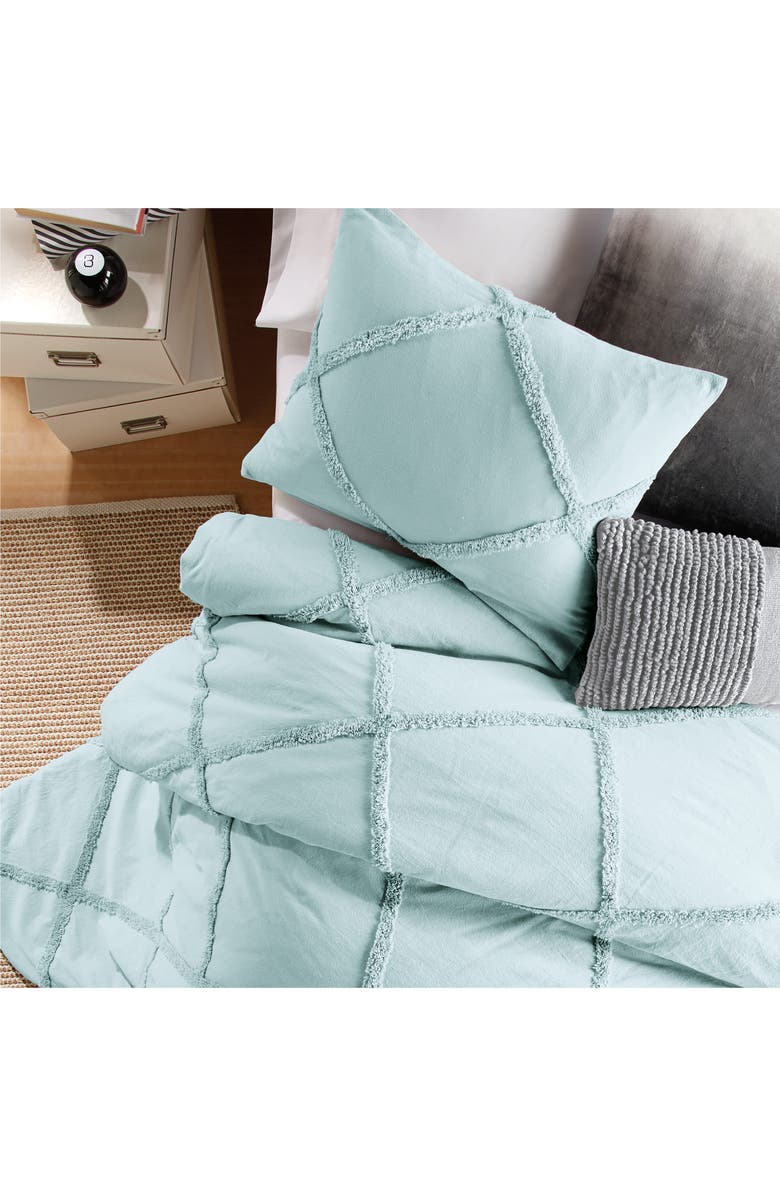 PERI HOME KIDS Chenille Lattice Comforter & Sham Set, Alternate, color, 