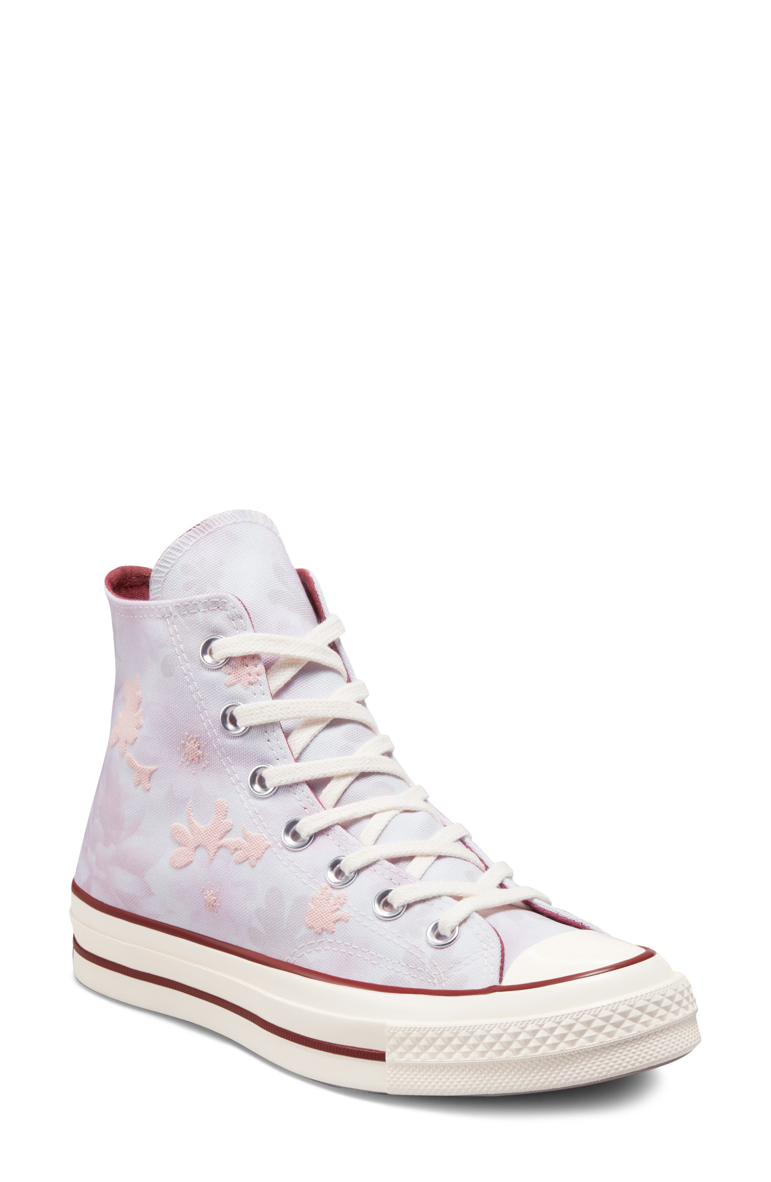 Chuck Taylor® All Star® 70 High Top Sneaker, Main, color, EGRET/ BARELY ROSE/ CEDAR