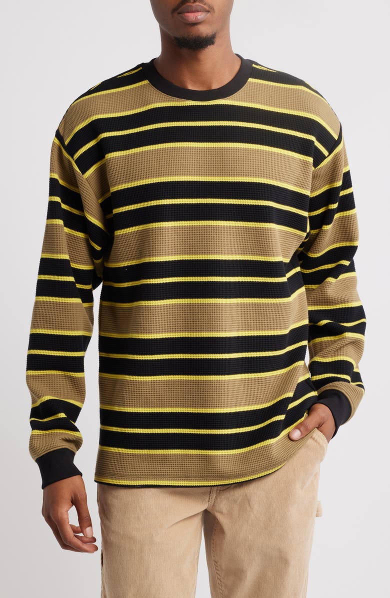 Vans Patton Stripe Cotton Crewneck Pullover, Main, color, 