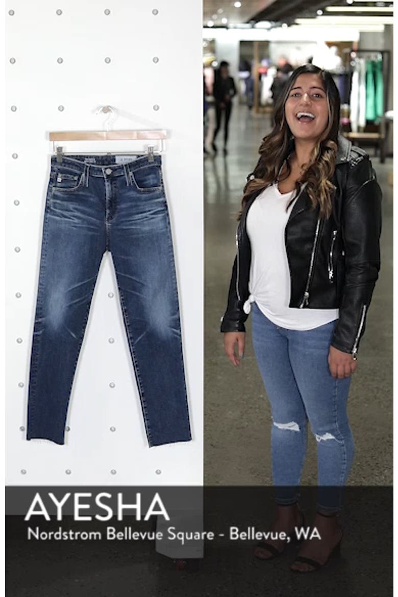 The Isabelle High Waist Ankle Straight Leg Jeans video