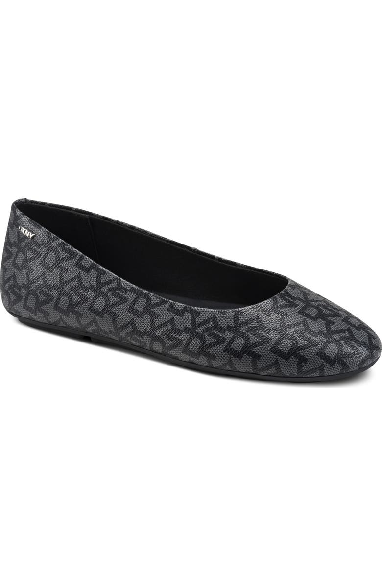 DKNY Moonira Ballet Flat, Main, color, Black