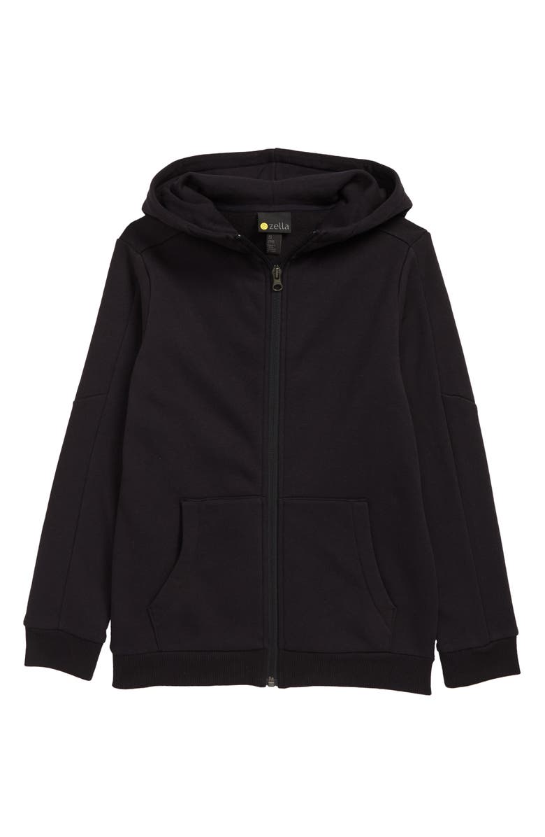 Zella Kids' Cara Training Fleece Hoodie, Main, color, 