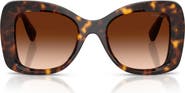 Swarovski 51mm Butterfly Sunglasses
