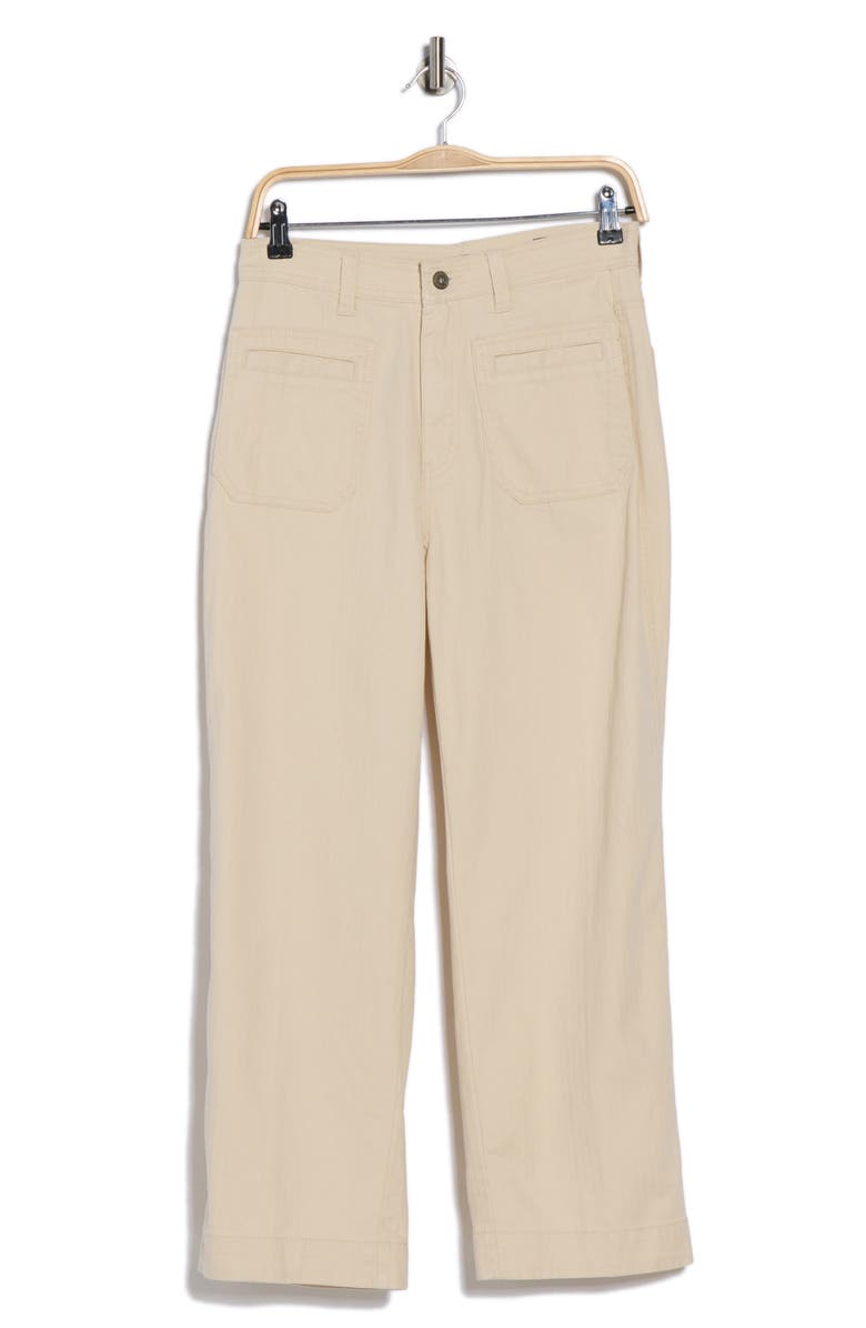 SUPPLIES BY UNIONBAY Jenni Solid Crop Jeans, Alternate, color, Alabaster