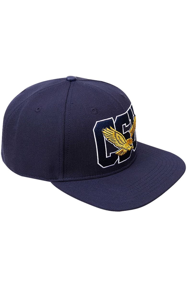 PRO STANDARD Men's Pro Standard Navy Coppin State Eagles Evergreen CSU Snapback Hat, Alternate, color, Navy