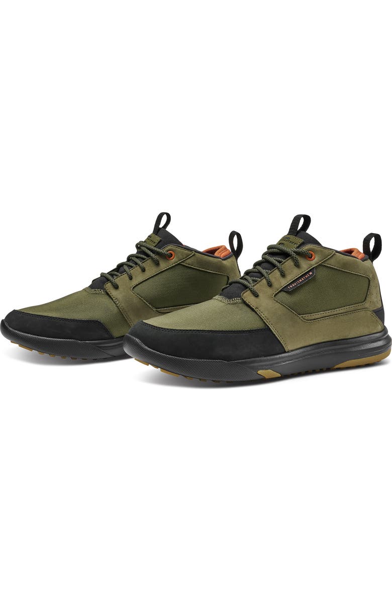 TravisMathew The Daily Ranger Sneaker, Main, color, Olive/ Black