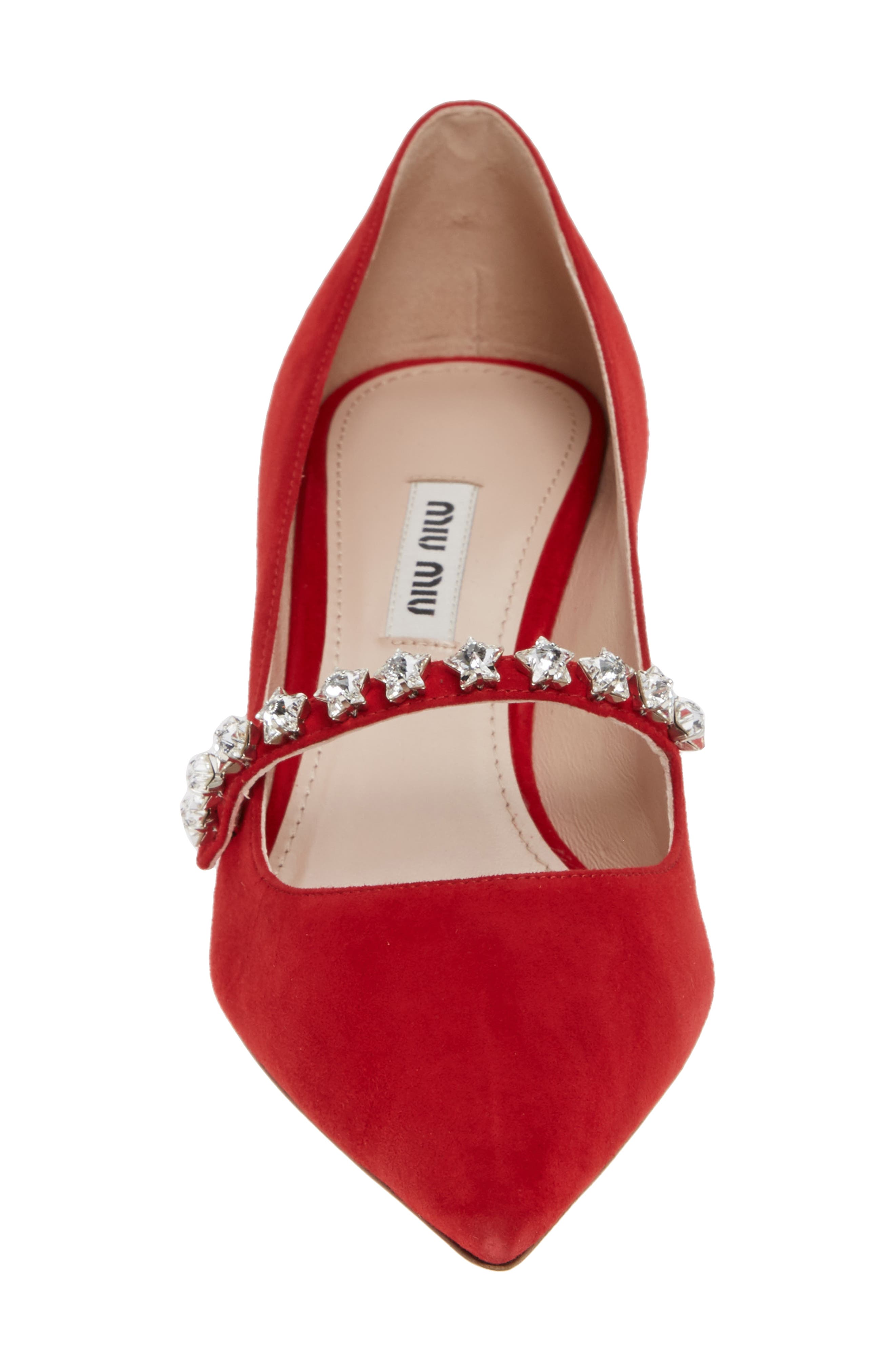 Miu Miu Jewel Star Mary Jane Pump, Alternate, color, 
