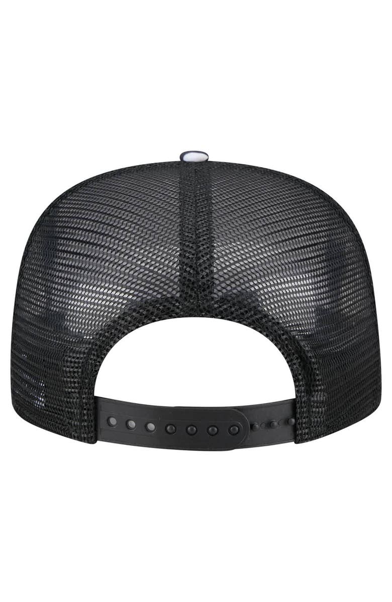 New Era Men's New Era Black Las Vegas Raiders Adventure Pattern Golfer Snapback Hat, Alternate, color, 