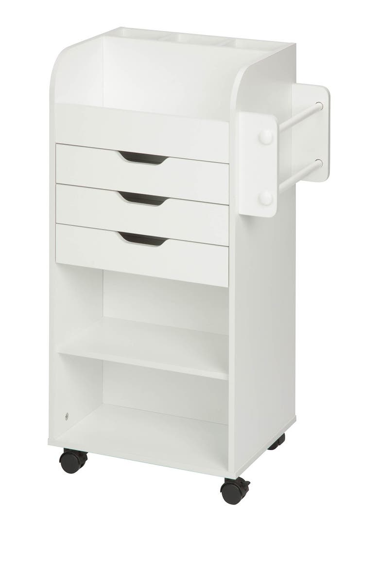 HONEY-CAN-DO Rolling Craft Storage Cart, Alternate, color,