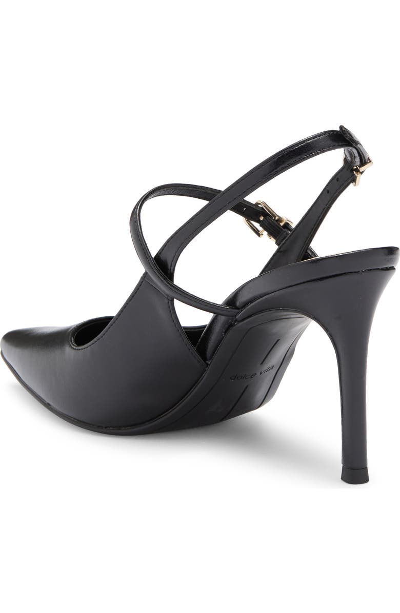 Dolce Vita Kieran Slingback Pump, Alternate, color, Black Patent Stella