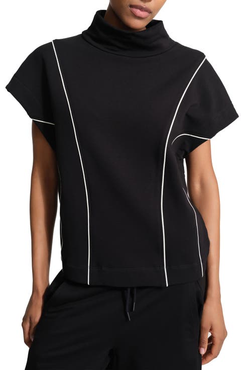 Alva Mock Neck Knit Top
