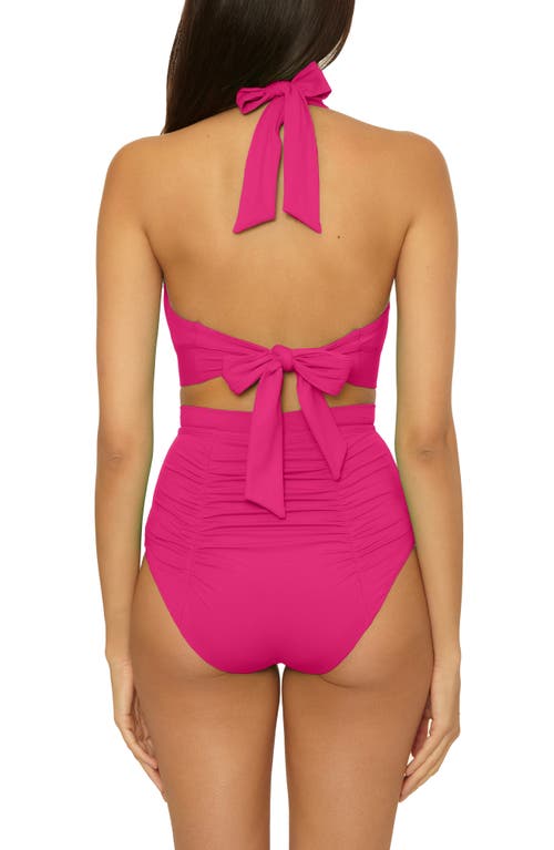 Soluna Sun Goddess High Waist Bikini Bottoms In Pink