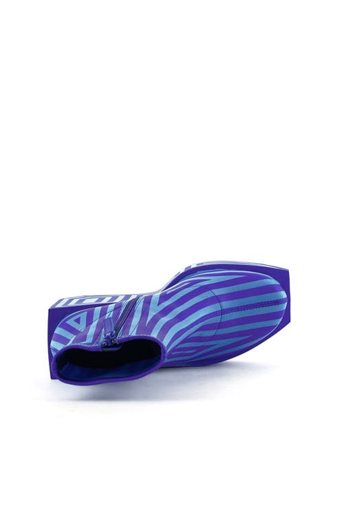 United Nude Wa Platform Bootie In Blue