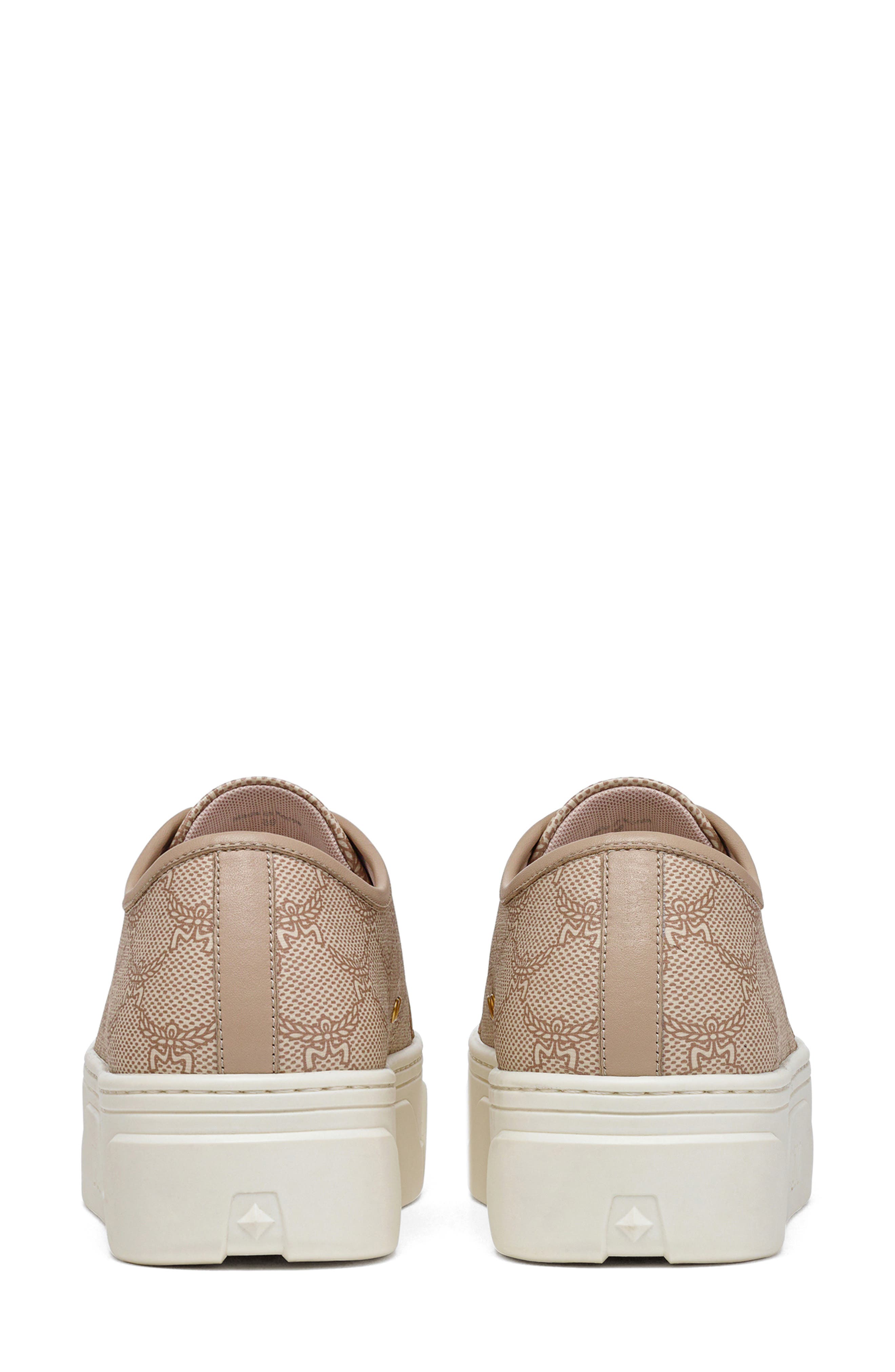 MCM Skyward Platform Sneaker, Alternate, color, 