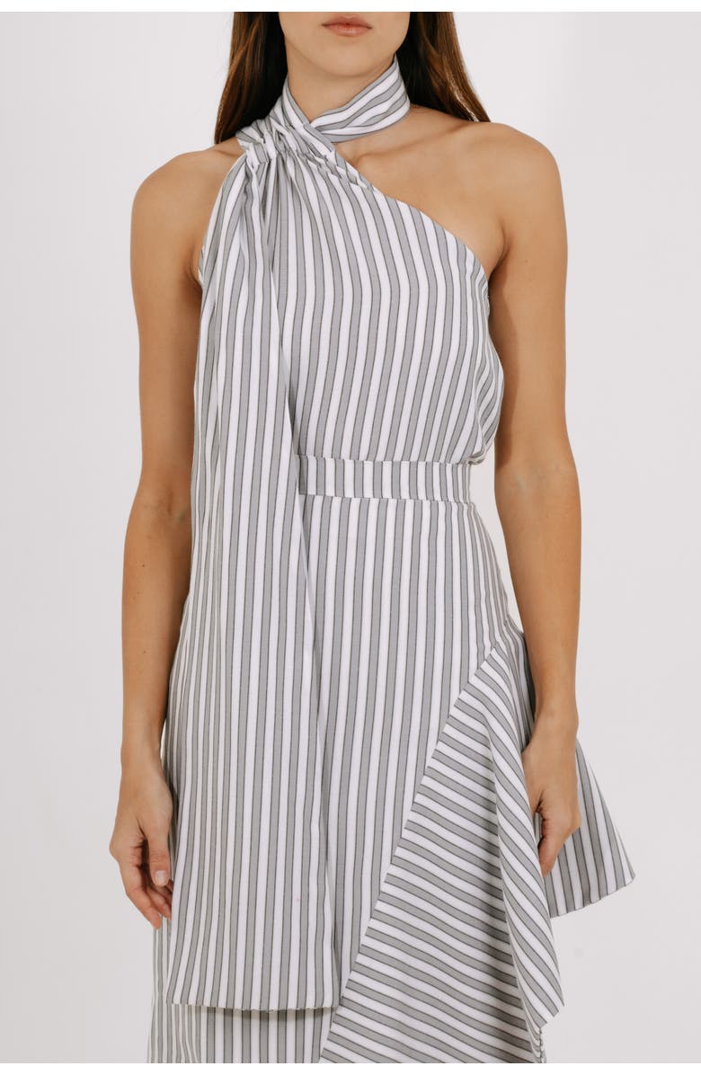 Valentina Gordon Cloud Top, Alternate, color, White And Yellow Stripes