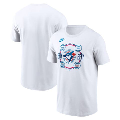 Men's Nike  White Toronto Blue Jays 50th Season T-Shirt