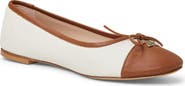 Bruno Magli Donatella Cap Toe Ballet Flat