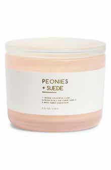 PORTOFINO CANDLES Peony & Suede Artisan Scented Candle