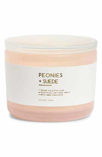 PORTOFINO CANDLES Peony & Suede Artisan Scented Candle