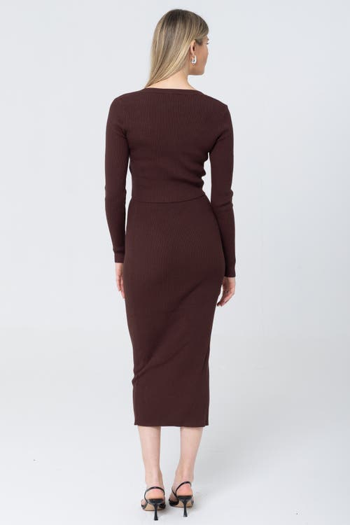 Lo+jayne The Luxe Knit Midi Skirt