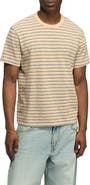 Lucky Brand Weekend Relaxed Stripe Cotton T-Shirt