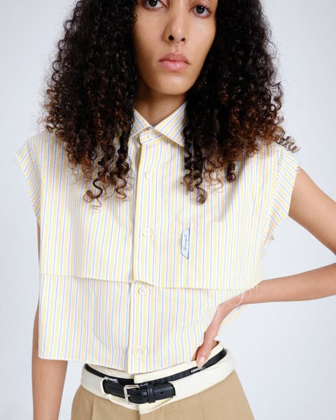 【値下げ】HommeGirls(オムガールズ)カットオフクロップドトップ Sale – HOMMEGIRLS