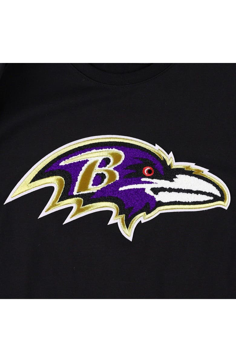 PRO STANDARD Men's Pro Standard Black Baltimore Ravens Mash Up T-Shirt, Alternate, color, 
