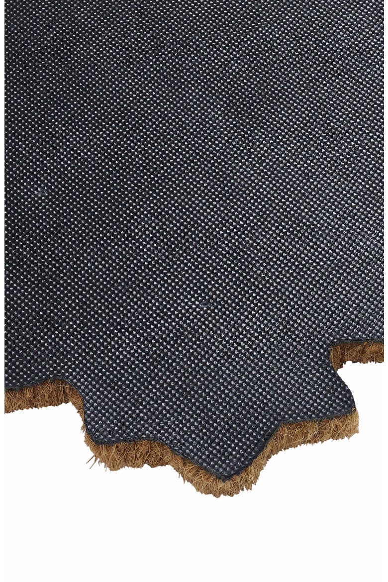 Hello Fall Leaves Coir Doormat, Alternate, color, NO COLOR