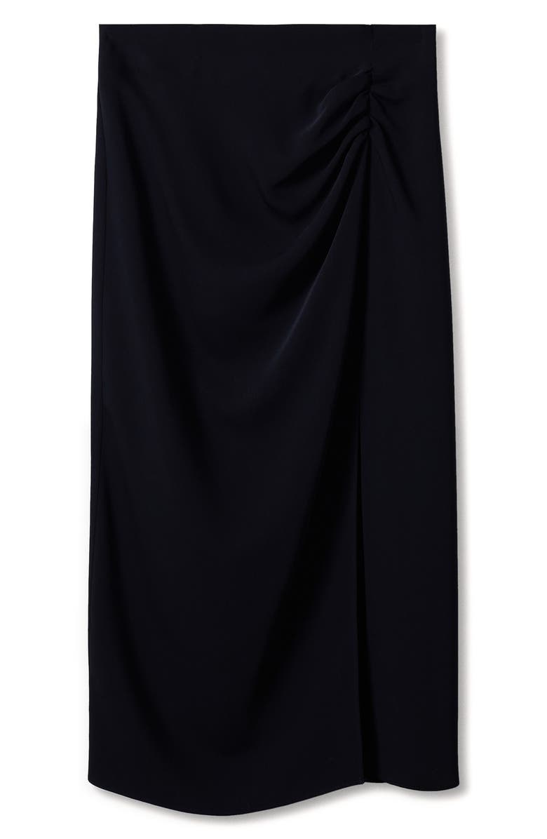 MANGO Vent Midi Skirt, Alternate, color,