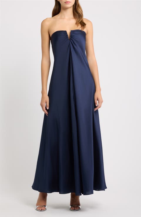 The Emerson Strapless Maxi Dress