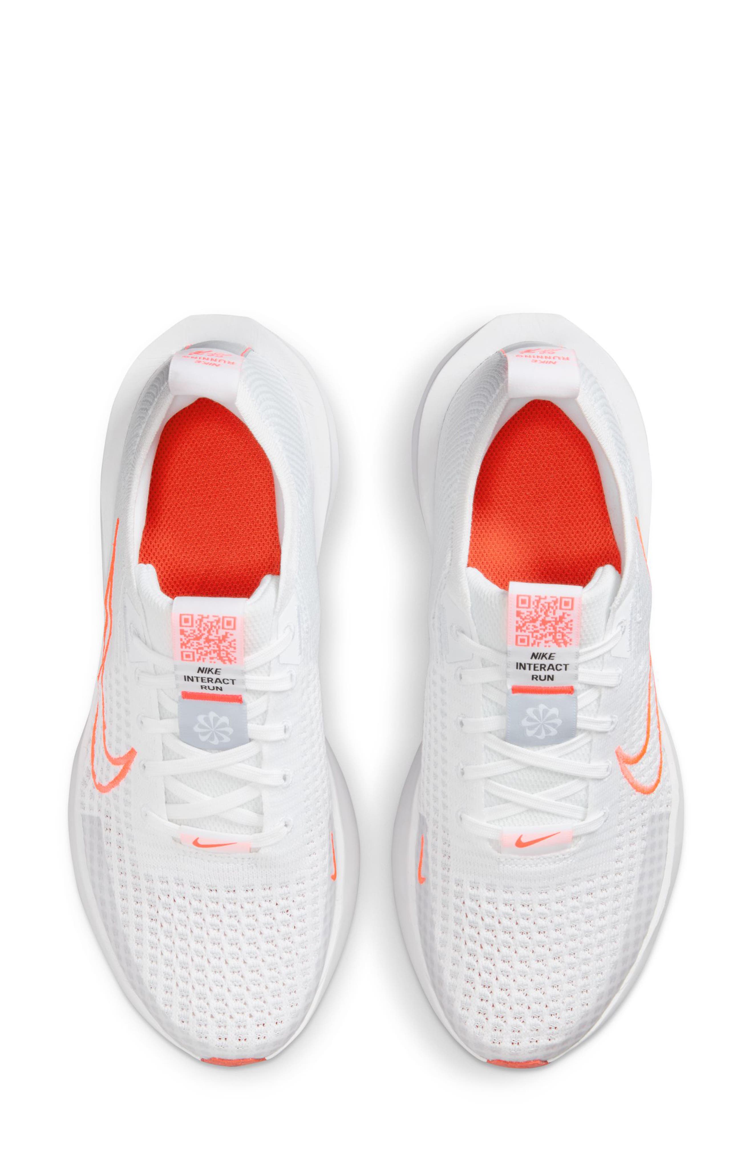 Interact Run Running Shoe, Alternate, color, WHITE / CRIMSON/ WHITE