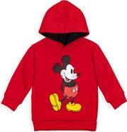 Disney Mickey Mouse Fleece Pullover Hoodie