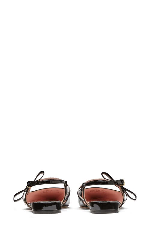Kate Spade New York Maritza Pointed Toe Slingback Flat In Black