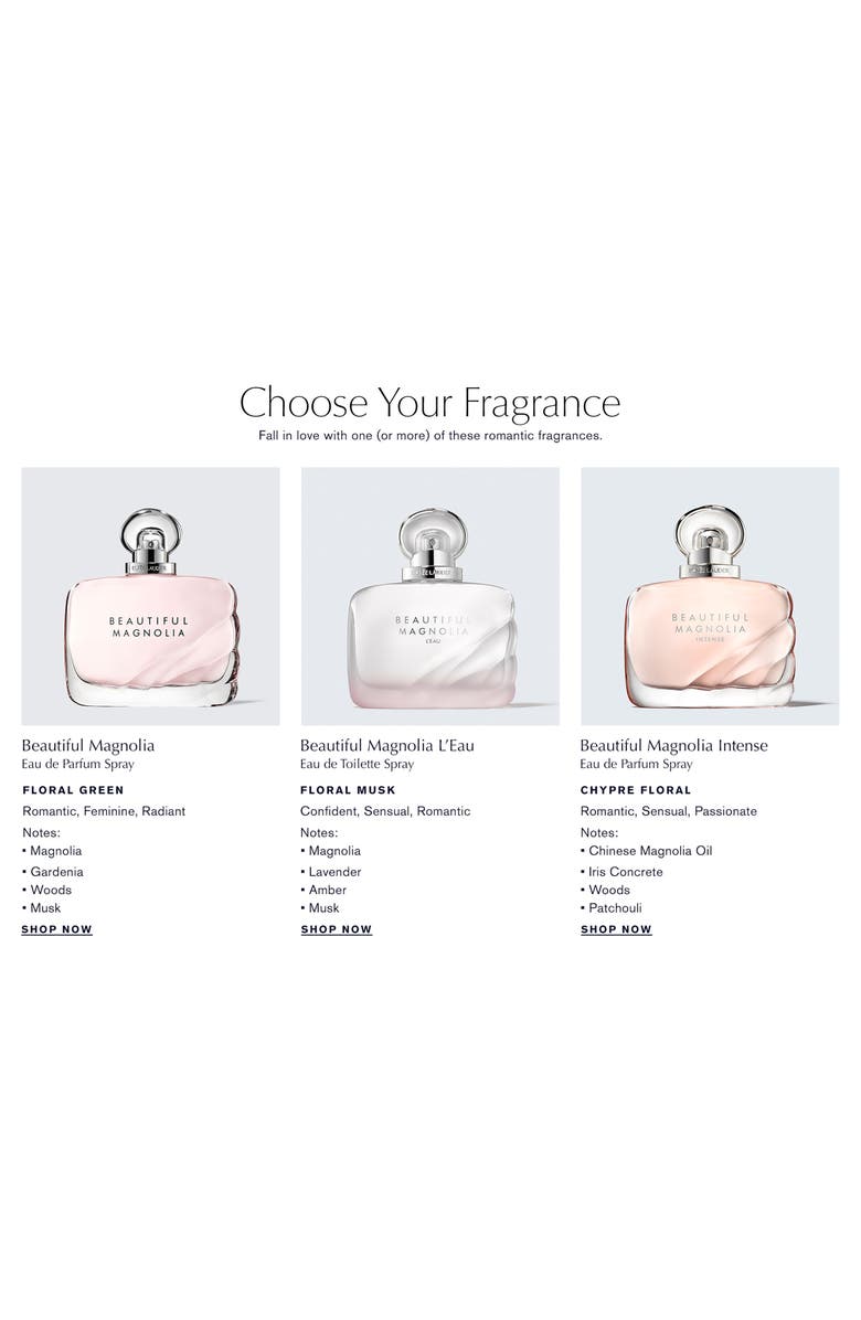 Estée Lauder Beautiful Magnolia L'Eau Eau de Toilette Perfume Spray, Alternate, color, 