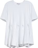 Comme des Garçons Comme des Garçons Paneled Peplum T-Shirt