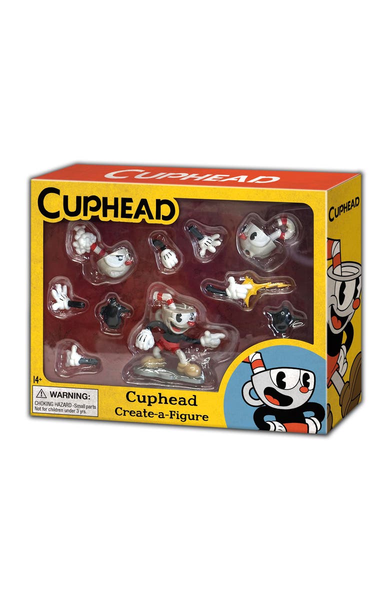 Toynk Cuphead Create-A-Figure 3-Inch Mini Figure | Cuphead, Alternate, color, Red