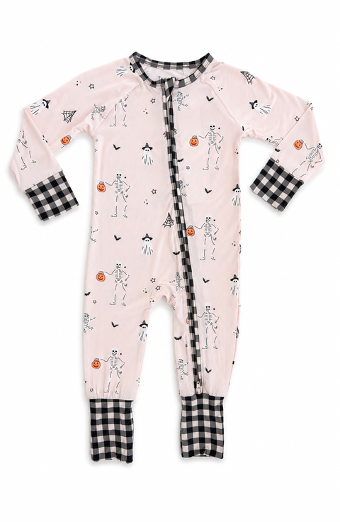 Boo Crew Zipper Romper