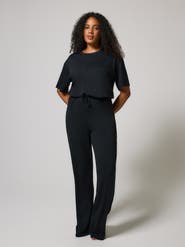 LOVALL Soft Touch Wide Leg Lounge Set