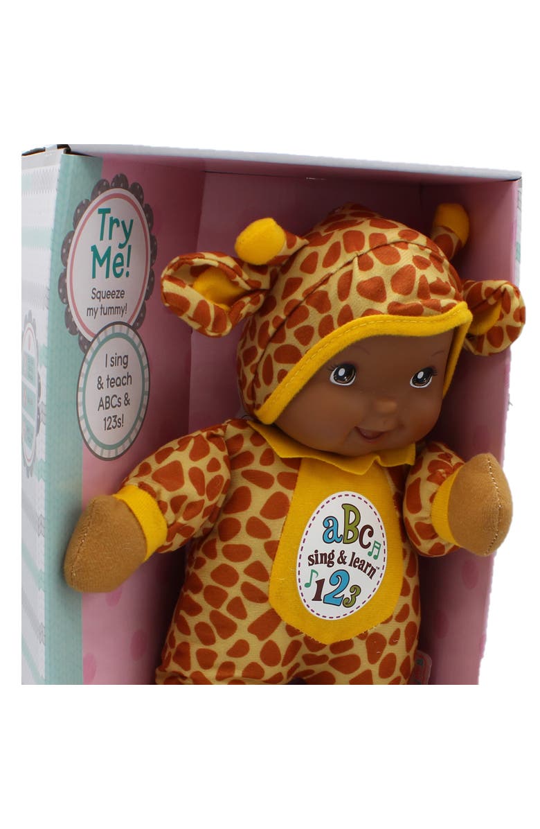 Baby's First Sing & Learn Giraffe Baby Doll, Alternate, color, Multicolored