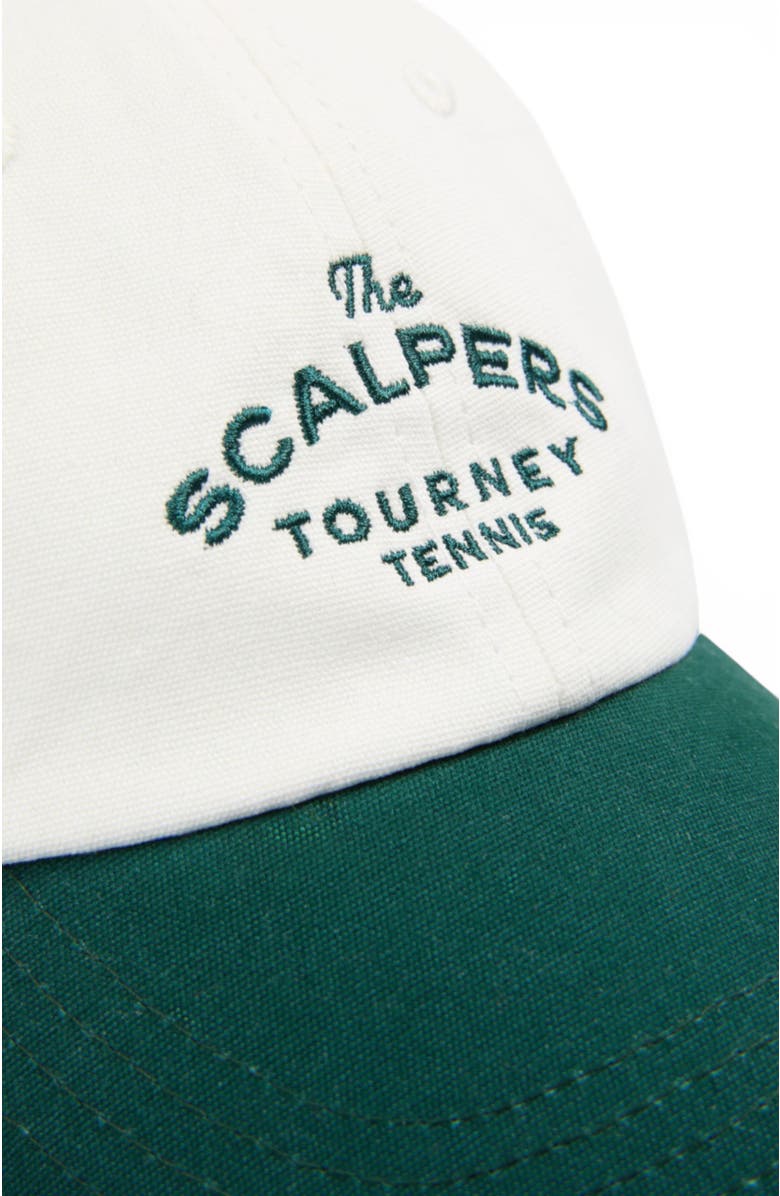 Scalpers Contrast Visor Cap, Alternate, color, Green